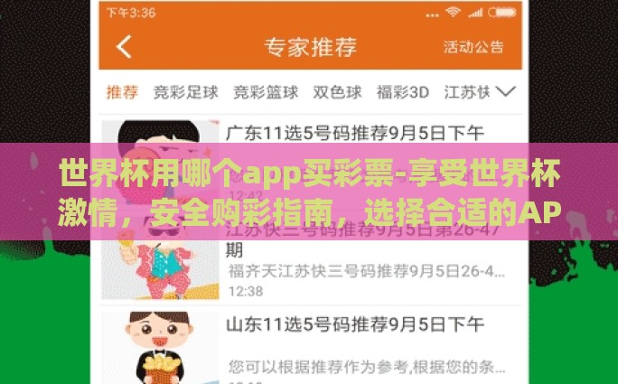 世界杯用哪个app买彩票-享受世界杯激情，安全购彩指南，选择合适的APP