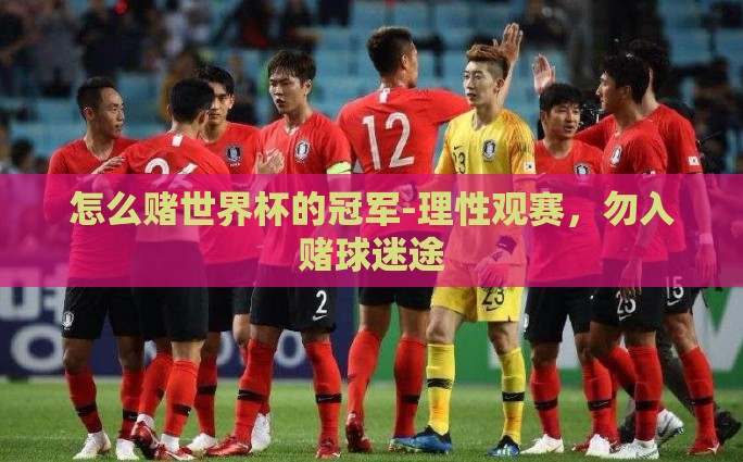 怎么赌世界杯的冠军-理性观赛，勿入赌球迷途