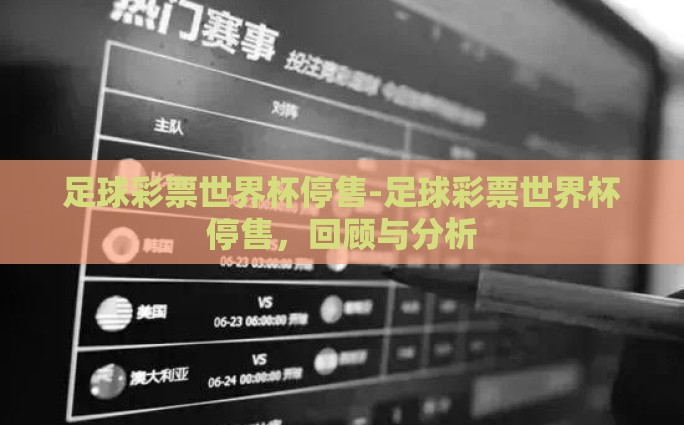 足球彩票世界杯停售-足球彩票世界杯停售，回顾与分析
