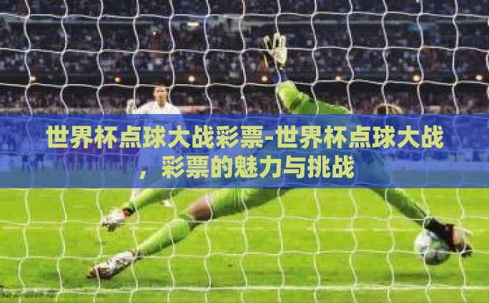 世界杯点球大战彩票-世界杯点球大战，彩票的魅力与挑战