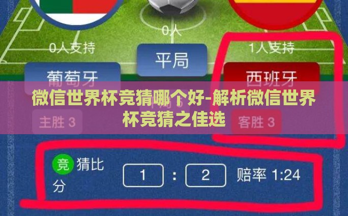 微信世界杯竞猜哪个好-解析微信世界杯竞猜之佳选