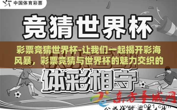 世界杯去哪买彩票啊-选购世界杯彩票的智慧指南，攻略与平台解析