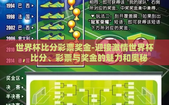世界杯比分彩票奖金-迎接激情世界杯，比分、彩票与奖金的魅力和奥秘