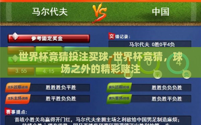 世界杯竞猜投注买球-世界杯竞猜，球场之外的精彩赌注