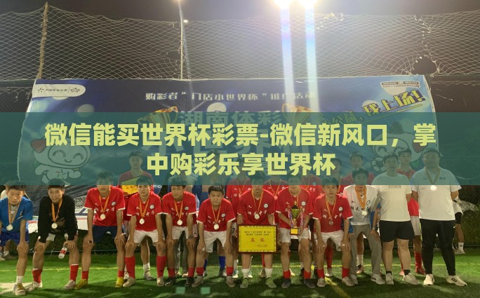 微信能买世界杯彩票-微信新风口，掌中购彩乐享世界杯