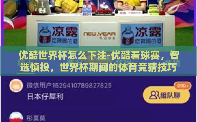 优酷世界杯怎么下注-优酷看球赛，智选慎投，世界杯期间的体育竞猜技巧