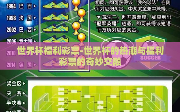 世界杯福利彩票-世界杯的热潮与福利彩票的奇妙交融