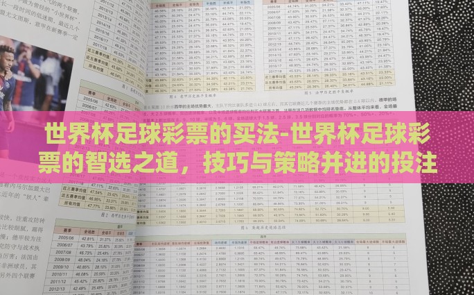 世界杯足球彩票的买法-世界杯足球彩票的智选之道，技巧与策略并进的投注旅程
