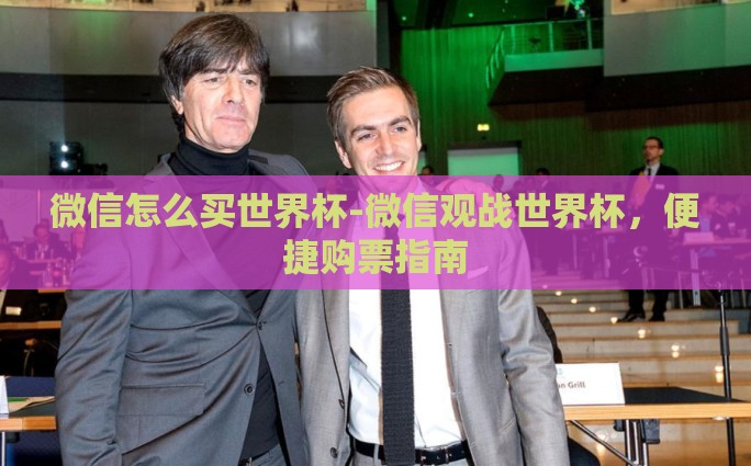 微信怎么买世界杯-微信观战世界杯，便捷购票指南