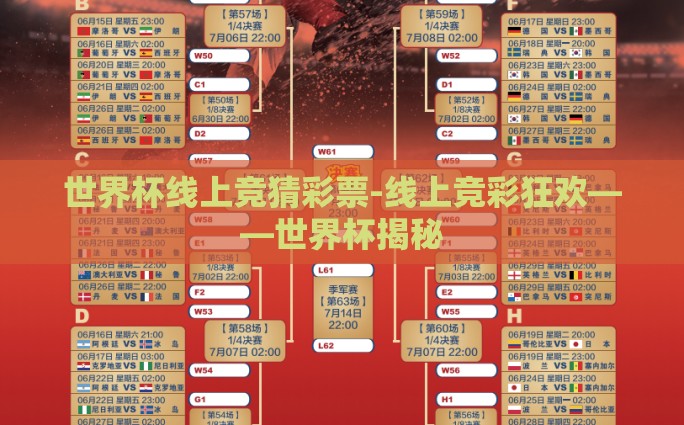 世界杯线上竞猜彩票-线上竞彩狂欢——世界杯揭秘