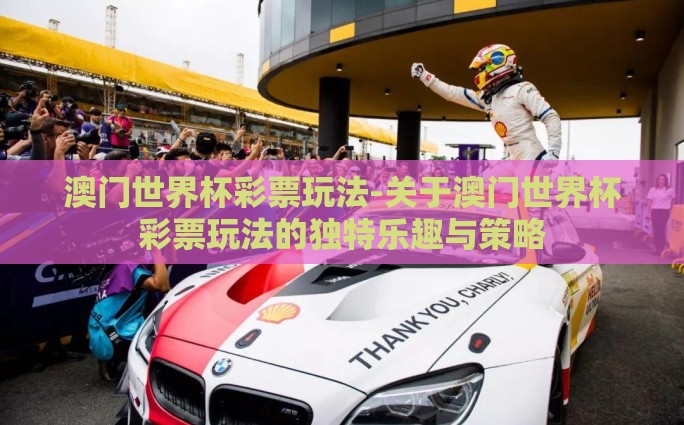 澳门世界杯彩票玩法-关于澳门世界杯彩票玩法的独特乐趣与策略