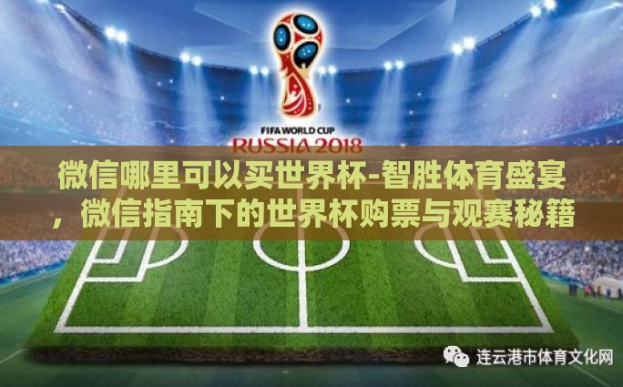 微信哪里可以买世界杯-智胜体育盛宴，微信指南下的世界杯购票与观赛秘籍